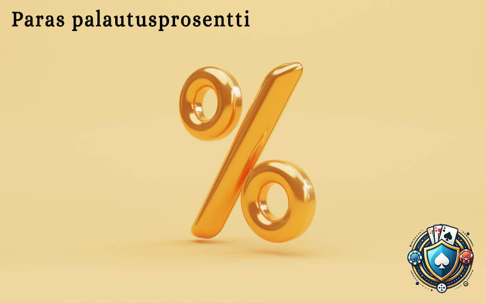 Paras palautusprosentti